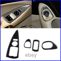 17x Real Carbon Fiber Interior Cover Trim Set Fit For Chevrolet Corvette C6 xg