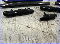18 Audi Rs3 8v Complete Oem Carbon Fiber Interior Dash Trim Set 7 Pcs 17-20