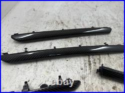 18 Audi Rs3 8v Complete Oem Carbon Fiber Interior Dash Trim Set 7 Pcs 17-20