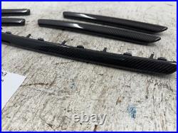 18 Audi Rs3 8v Complete Oem Carbon Fiber Interior Dash Trim Set 7 Pcs 17-20