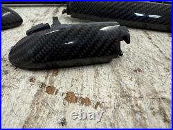 18 Audi Rs3 8v Complete Oem Carbon Fiber Interior Dash Trim Set 7 Pcs 17-20