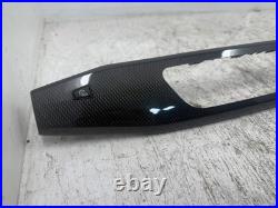 18 Audi S5 A5 B9 8w Oem Carbon Fiber Fibre Interior Dash Console Door Trim 5 Pcs