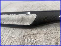 18 Audi S5 A5 B9 8w Oem Carbon Fiber Fibre Interior Dash Console Door Trim 5 Pcs