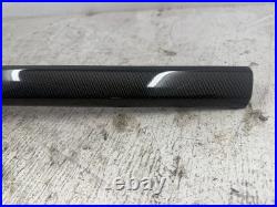 18 Audi S5 A5 B9 8w Oem Carbon Fiber Fibre Interior Dash Console Door Trim 5 Pcs