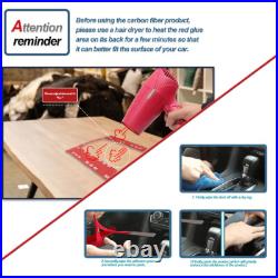 18Pcs Carbon Fiber Interior Console Control Kit Trim For VW Touareg 2010-2018