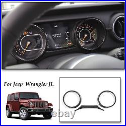 18pcs Full Interior Panel Trim Cover Kit For Jeep Wrangler JL 18+ Carbon Fiber