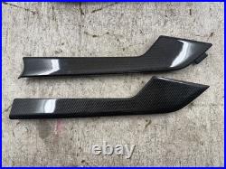 19 Audi S4 A4 B9 8w Oem Carbon Fiber Interior Dash Door Panel Console Trim 7 Pcs