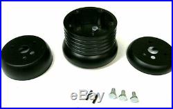 1969 -1988 El Camino Carbon Fiber Steering Wheel Black Billet Chevy SS Horn Kit