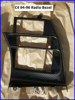 1994-1996 C4 Corvette 10pc Interior Upgrade Package -Hydrocarbon Carbon Fiber