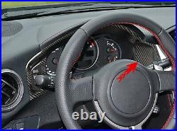 1X Black Interior Dasnboard Cover For Subaru BRZ GT86 Carbon Fiber UK