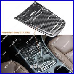 1x Full Kit Carbon Fiber Interior Trim Sticker For Mercedes Benz 13-2017 CLA GLA