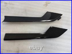 20 Audi S4 A4 B9 8w Oem Carbon Fiber Interior Dash Door Panel Console Trim 7 Pcs