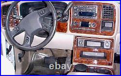 2003 2004 05 06 Chevrolet Chevy Suburban Ls Lt Interior Burl Wood Dash Trim Kit