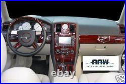 2005 2006 07 Chrysler 300 300c Touring Srt8 Hemi Interior Wood Dash Trim Kit Set