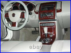 2007 07 2008 Interior Burl Wood Dash Trim Kit Set For Nissan Maxima 3.5l Se Sl