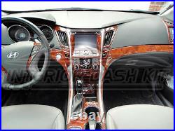 2011 2012 2013 2014 Interior Wood Dash Trim Kit For Hyundai Sonata Gls Se Lmtd