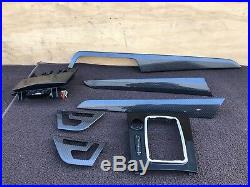 2012-2014 Mercedes W204 C63 Coupe Interior Carbon Fiber Wood Trim Molding Oem