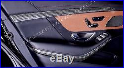20142017 MERCEDES BENZ S CLASS W222 FULL CARBON FIBER Dash Interior Trim SET