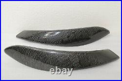 2015 2020 BMW M4 F82 F83 Front Interior Door Panel Honeycomb Carbon Fiber Trim