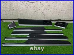 2022 24 Porsche Macan Carbon Fiber Interior Trim Molding Set Cover Oem 2022 24 Porsche Macan Carbon Fiber Interior Trim Molding Set Cover Oem