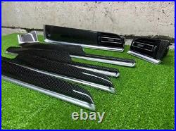 2022 24 Porsche Macan Carbon Fiber Interior Trim Molding Set Cover Oem 2022 24 Porsche Macan Carbon Fiber Interior Trim Molding Set Cover Oem