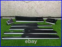 2022 Porsche Macan Carbon Fiber Interior Trim Molding Set Cover Oem