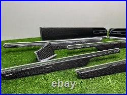 2023 Porsche Macan Carbon Fiber Interior Trim Molding Set Cover Oem