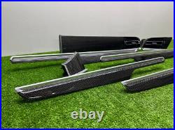 2023 Porsche Macan Carbon Fiber Interior Trim Molding Set Cover Oem