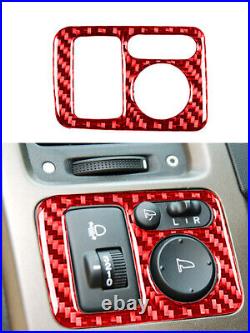 20Pcs For Honda CR-V 07-11 Carbon Fiber Full Interior Set Kit Cover Trim New