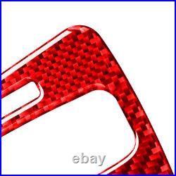 20pcs Set Interior Decoration Cover Red Carbon Fiber For Honda CR-V CRV 2007-11