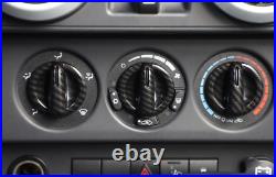 22PCS Carbon Fiber ABS Interior Decorative Trim Fit For Jeep Wrangler JK 2007-10