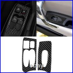 22Pcs Carbon Fiber Full Interior Kit Set Cover Trim For Honda CR-Z 2011-2016