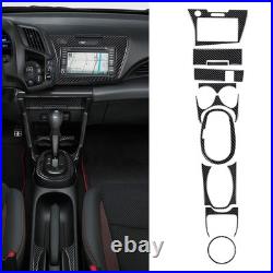 22Pcs Carbon Fiber Full Interior Kit Set Cover Trim For Honda CR-Z 2011-2016