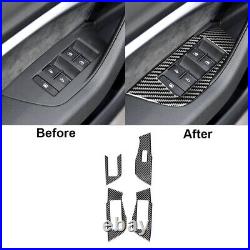 22Pcs Carbon Fiber Interior Full Kit Cover Trim For Audi A7 Sportback 2019-2021