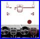 22Pcs Red Carbon Fiber Full Interior Trim Kits For Volkswagen Scirocco 2009-2016