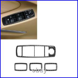 22pcs Carbon Fiber Full Kits Interior Cover Trim For Mercedes ML Class 07-11