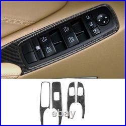 22pcs Carbon Fiber Full Kits Interior Cover Trim For Mercedes ML Class 07-11