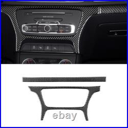 24Pcs Carbon Fiber Full Interior Kit Set Cover Trim Sticker For Audi Q3 2013-18