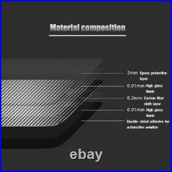 24Pcs Carbon Fiber Full Interior Kit Set Cover Trim Sticker For Audi Q3 2013-18
