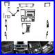 24Pcs Carbon Fiber Interior Full Set Cover Trim Kit For Lexus CT200h 2011-2017