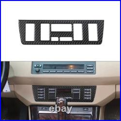 24pcs Carbon Fiber Dash Center Console Interior Trim set For BMW X5 E53 2000-06