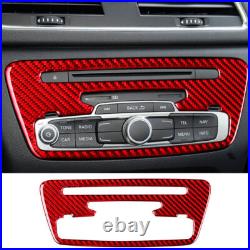 24pcs Red Carbon Fiber Full Kits Interior Trim For Audi Q3 13-18