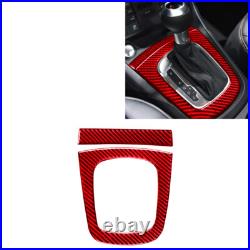 24pcs Red Carbon Fiber Full Kits Interior Trim For Audi Q3 13-18