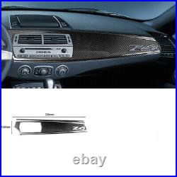 25Pcs Carbon Fiber Full Interior Dashboard Set Cover Trim For BMW Z4 2003-2008