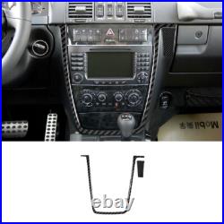 25Pcs Carbon Fiber Full Interior Kit Cover Trim For Mercedes-Benz G-class W463