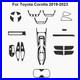 25Pcs Carbon Fiber Full Interior Kit Cover Trim For Toyota Corolla 2019-2023