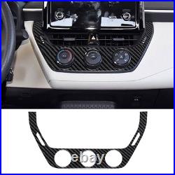 25Pcs Carbon Fiber Full Interior Kit Cover Trim For Toyota Corolla 2019-2023