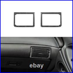 26Pcs RHD Carbon Fiber Full Interior Cover Trim Kit For Ford Mustang 2001-2004