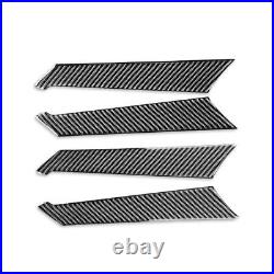 27 Pcs Carbon Fiber Full Set Interior Cover Trim Fit Audi A6 C8 A7 2019-2022 20