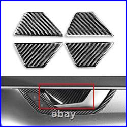 27 Pcs Carbon Fiber Full Set Interior Cover Trim Fit Audi A6 C8 A7 2019-2022 20